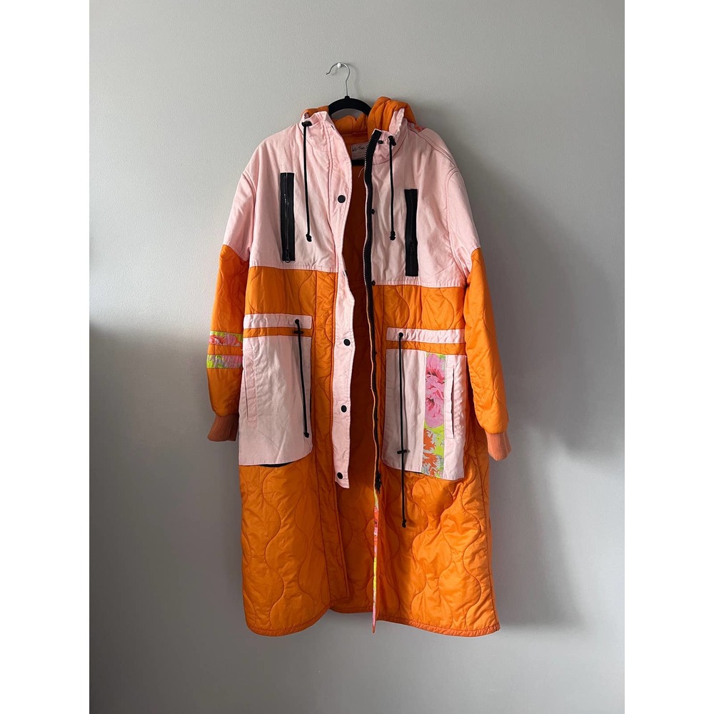 Free People Firefly Parka Orange Jacket in M
